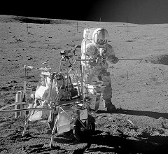 Apollo 14 MET on the moon