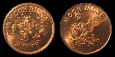 Moon Money - Moon Buggy Penny