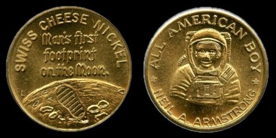 Moon Money - Swiss Cheese Nickel