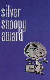 Silver Snoopy logo