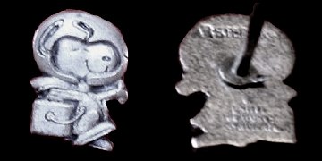 Silver Snoopy pin variant 31