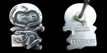 Silver Snoopy pin variant 33